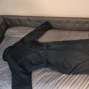 Anine Bing  A-01-4016-420 Dylan Maxi Coat in Navy